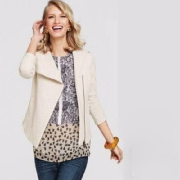 CABI Ladylike Tunic Sleeveless Blouse Print #938 - Picture 2 of 9